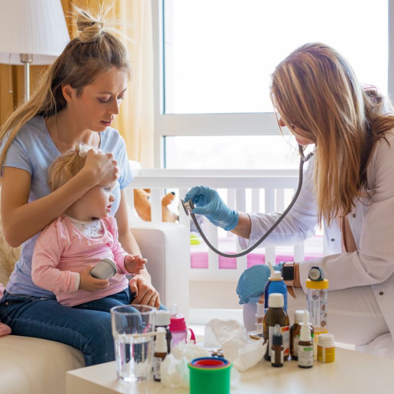 consultatii medicale la domiciliu copii